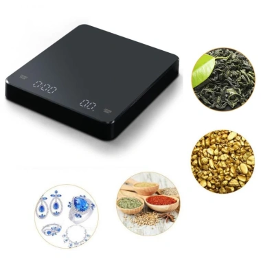 Cân Nhà Bếp Điện Tử 3kg 0.1g Độ Chính Xác - LED, Hẹn Giờ, Cân Bằng Số - Giá 250k