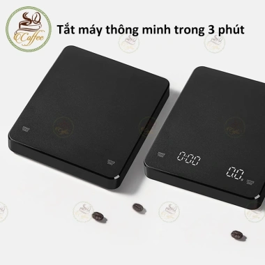 Cân pha cà phê LED 3kg/0.1g, cân tiểu ly sạc Type-C, màn hình cảm ứng, giá 179.000₫ 6