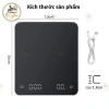Cân pha cà phê LED 3kg/0.1g, cân tiểu ly sạc Type-C, màn hình cảm ứng, giá 179.000₫ 9