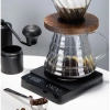 Cân pha cà phê tiểu ly điện tử mini, độ chính xác 0.1g-3kg, rang xay Espresso, dùng cho bánh và nhà bếp 8