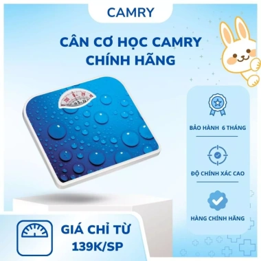 Cân sức khỏe cơ học Camry chính hãng - Sai số 3