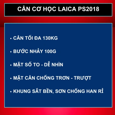 Cân sức khỏe cơ học LAICA PS2.018 - Đo chính xác, Giá ưu đãi 289.000đ