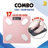 Cân sức khỏe điện tử mini 180kg - 17 chỉ số, siêu chính xác, giảm còn 69.000₫ 2