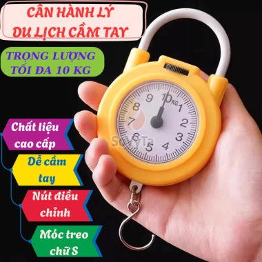 Cân tay móc S mini - Cân cơ học treo tiện lợi, cầm tay du lịch, chỉ 54.000đ