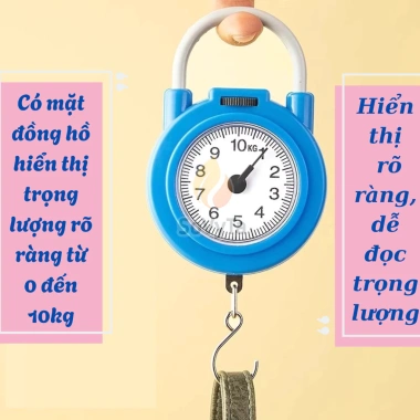 Cân tay móc S mini - Cân cơ học treo tiện lợi, cầm tay du lịch, chỉ 54.000đ