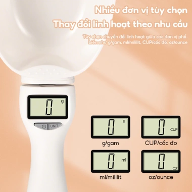 Cân thìa điện tử CHOME SC-002 - Độ chính xác 1g, LCD rõ nét, chỉ 59.900₫