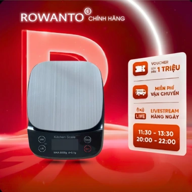 Cân tiểu li điện tử 1g-10kg, độ chính xác cao, bền bỉ, siêu nhẹ, giá ưu đãi 270.000₫