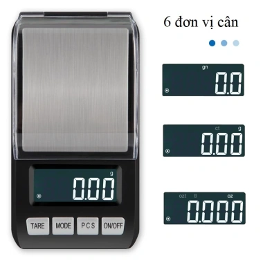 Cân tiểu ly điện tử 500g/0.01g siêu chính xác - Giá chỉ 385.000đ, giảm tới 115.500đ