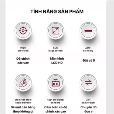 Cân Tiểu Ly Điện Tử Bảo Hành 2 Năm, Màn Hình LCD, Đo Chính Xác 0.1g-3kg/1g-10kg, Giá 188.000 VND 6 Cân Tiểu Ly Điện Tử Bảo Hành 2 Năm, Màn Hình LCD, Đo Chính Xác 0.1g-3kg/1g-10kg, Giá 188.000 VND 6