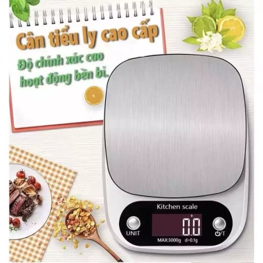 Cân tiểu ly điện tử đa năng, đo chính xác thực phẩm, phù hợp cho nhà bếp - Giá chỉ 65.000 VND