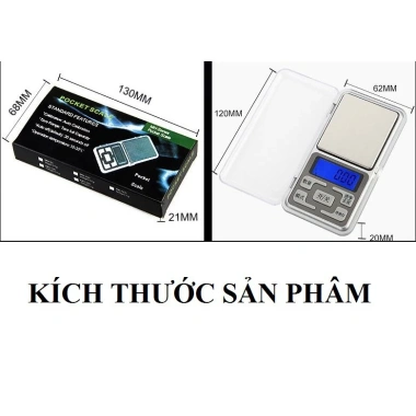 Cân tiểu ly điện tử mini 0,01g-200g Chính xác Màu Bạc - Bảo hành 1 tháng - Giá 61.403 VND