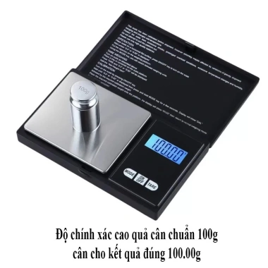 Cân Tiểu Ly Điện Tử Mini 0.01g 500g/200g Bỏ Túi, Chính Xác Cao, Tặng Pin AAA, Bảo Hành 1 Năm - Giá 150k