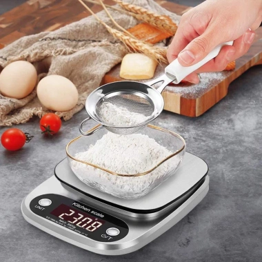 Cân tiểu ly điện tử mini 10kg, độ chính xác cao, giá 50.000đ nhà bếp cao cấp