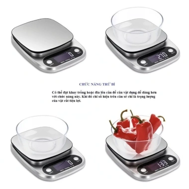 Cân Tiểu Ly Điện Tử Mini 1g-10kg Định Lượng Chính Xác - Bảo Hành 1 Năm - 29.000 VND