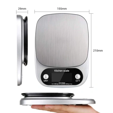 Cân tiểu ly điện tử mini 1g-10kg LCD, chính xác, bảo hành 1 năm, giảm giá 98.000₫