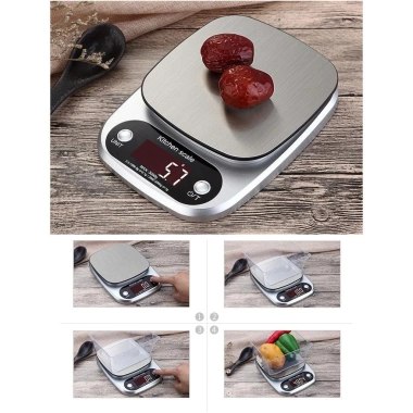 Cân tiểu ly điện tử mini 1g-10kg LCD, chính xác, bảo hành 1 năm, giảm giá 98.000₫