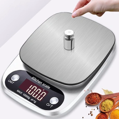 Cân tiểu ly điện tử mini 1g‑10kg cho bếp - Định lượng chính xác, giảm giá 95.000₫
