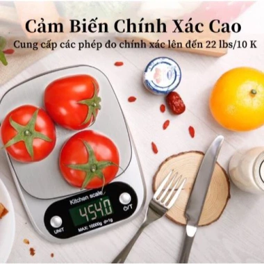 Cân tiểu ly điện tử mini 1g‑10kg cho bếp - Định lượng chính xác, giảm giá 95.000₫