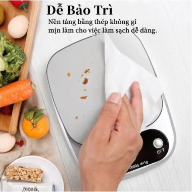 Cân tiểu ly điện tử mini 1g‑10kg cho bếp - Định lượng chính xác, giảm giá 95.000₫ 4 Cân tiểu ly điện tử mini 1g‑10kg cho bếp - Định lượng chính xác, giảm giá 95.000₫ 4