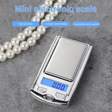 Cân tiểu ly điện tử mini 1pc, đo 0,01g, 200g, bỏ túi, vàng, trang sức, khóa ô tô