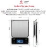 Cân Tiểu Ly Điện Tử Mini Modeco 0.1g-5kg Định Lượng Chính Xác, Đếm Tự Động, Kèm 3 Pin AAA - Giá 230k 9