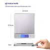 Cân Tiểu Ly Điện Tử ZiinLife 0.1g-3kg, Pin Sạc Dự Phòng, LCD, Khay Inox Đa Năng - Giá Ưu Đãi 79.000₫ 8