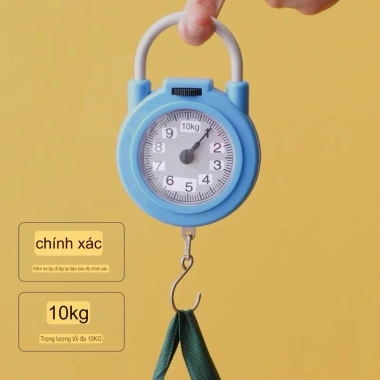 Cân Treo Lò Xo Mini 10kg - Cân Móc Cơ Học Không Dùng Pin, Giá 24.184 6