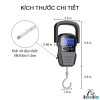 Cân treo mini điện tử cầm tay Fishing Scale - Thước đa năng, cân hành lý, cá, xe đạp, chỉ 218.500 VND 2