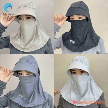 Canamek Balaclava Nam Nữ Khẩu Trang Chống Nắng UV Cổ Dài Xe Đạp Xe Máy Câu Cá - 50.112₫