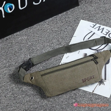 Canamek Canvas Fit Eopack Nam Di Động Chống Trộm, Thể Thao Ngoài Trời, Chạy Mới