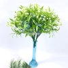 Cành cây giả lá ô liu nhựa dài 34cm, có hoa, đẹp khi cắm lọ hoa - Giá 15.200₫ 8