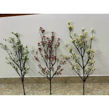 Cành Cherry cổ cắm bình - điểm gốc cây lọ hoa giả, trang trí nhà cửa, giảm còn 76.000₫