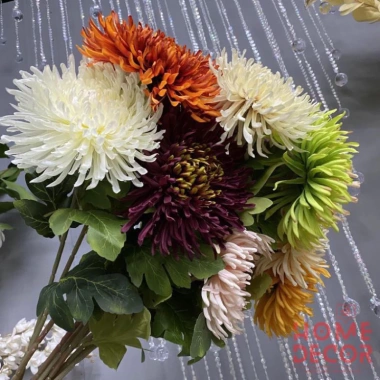 Cành cúc Tăm & cúc mẫu đơn trang trí - Phụ kiện chụp hình hoa giả TâmKemDecor giảm còn 29.000đ