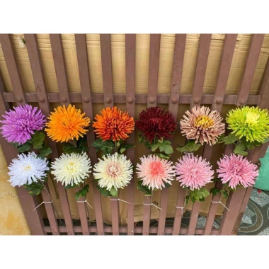 Cành cúc Tăm & cúc mẫu đơn trang trí - Phụ kiện chụp hình hoa giả TâmKemDecor giảm còn 29.000đ