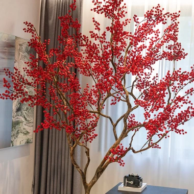 Cành Đào Đông 12 nhánh - Trang trí Tết, tháp tài lộc, bình bông, chỉ 20.000 VND