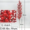 Cành Đào Đông 12 nhánh - Trang trí Tết, tháp tài lộc, bình bông, chỉ 20.000 VND 6