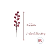 Cành đào đông đỏ 12 nhánh 1m Tết 2.026 tài lộc sang trọng decor nhà cửa 6