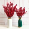 Cành đào đông đỏ 12 nhánh – Trang trí nhà cửa, văn phòng Tết 2.025, decor phòng cực xinh, giá chỉ 35.175₫