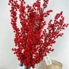 Cành đào đông đỏ 12 nhánh – Trang trí nhà cửa, văn phòng Tết 2.025, decor phòng cực xinh, giá chỉ 35.175₫ 4