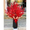 Cành đào đông đỏ 12 quả mọng - Trang trí Tết 2.025, bàn thờ, cắm bình hoa, giá 34.000 VND 3