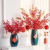 Cành Đào Đông Đỏ 6-12 nhánh 65-100cm - Decor Tết, Tháp, Oản - Giá ưu đãi 14.999₫ 5