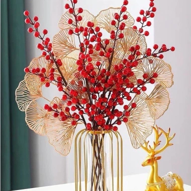 Cành Đào Đông Đỏ 90cm Phụ Kiện Trang Trí Tết May Mắn Sung Túc Tài Lộc Giá 12.500₫ 4 Cành Đào Đông Đỏ 90cm Phụ Kiện Trang Trí Tết May Mắn Sung Túc Tài Lộc Giá 12.500₫ 4