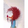 Cành đào đông loại 1 12 nhánh 100cm - Hoa lụa Duy Hương giá chỉ 8.000₫ 3
