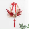 Cành đào đông loại 1 12 nhánh 100cm - Hoa lụa Duy Hương giá chỉ 8.000₫ 7
