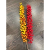 Cành Đào Đông Vàng Đỏ 12 nhánh 1m, quả to đều, decor vòng hoa Tết, tháp 2.025 giảm 30.000₫ 3