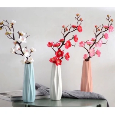 Cành đào giả 30cm thân cổ - Trang trí nội thất, giá chỉ 7.500 VND | TâmKemDecor