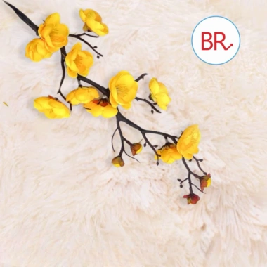 Cành đào giả 30cm thân cổ - Trang trí nội thất, giá chỉ 7.500 VND | TâmKemDecor