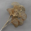 Cành dương xỉ phủ nhũ vàng, đào bông decor Tết, giá ưu đãi 20.350 VND 2