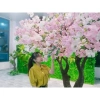 Cành Hoa Anh Đào Nhật Bản 3 Nhánh To 5 Màu - Hàng Nhập Khẩu Giá Ưu Đãi 27.000₫ 5