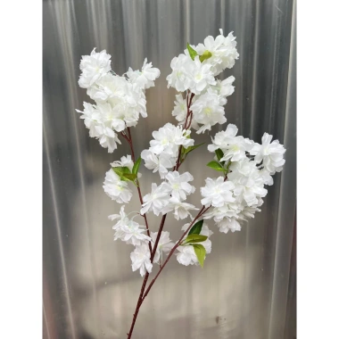 Cành Hoa Anh Đào Nhật Bản 3 Nhánh To 5 Màu - Hàng Nhập Khẩu Giá Ưu Đãi 27.000₫